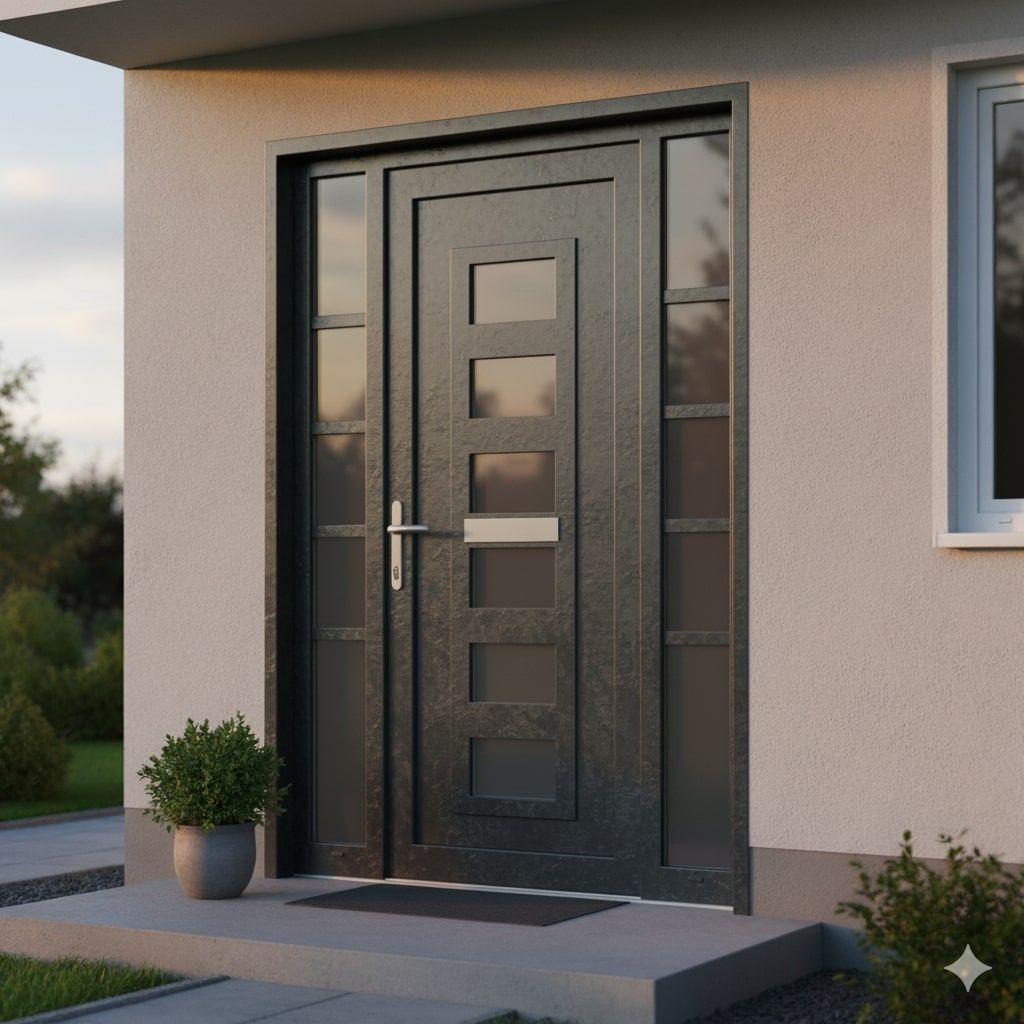 porte en acier placeholder