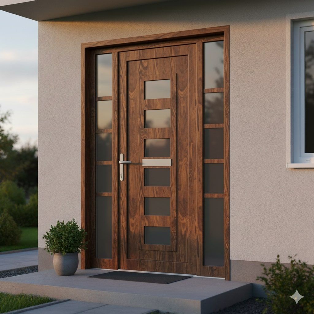 porte en bois placeholder