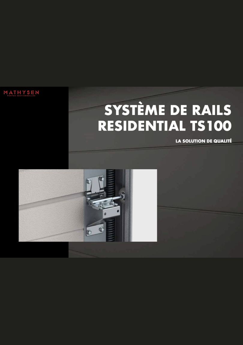 systeme de rails residential mathysen