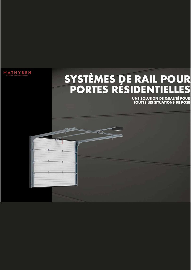 systemes de rail pour portes residentielles mathysen